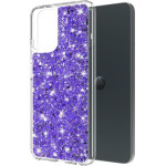Techsuit - Sparkly Glitter - Motorola Moto G34 / Moto G45 - Purple