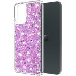 Techsuit - Sparkly Glitter - Motorola Moto G54 - Magenta