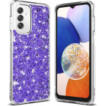 Techsuit - Sparkly Glitter - Samsung Galaxy A14 4G / A14 5G - Purple