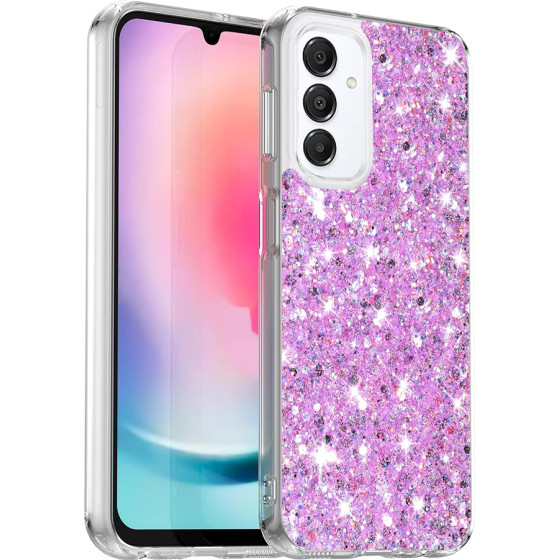 Techsuit - Sparkly Glitter - Samsung Galaxy A16 4G / A16 5G - Magenta