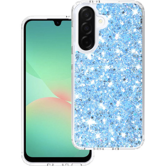 Techsuit - Sparkly Glitter - Samsung Galaxy A26 5G - Blue