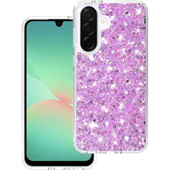 Techsuit - Sparkly Glitter - Samsung Galaxy A26 5G - Magenta