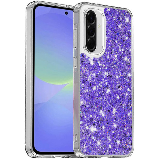 Techsuit - Sparkly Glitter - Samsung Galaxy A36 5G / A56 5G - Purple