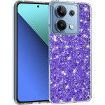 Techsuit - Sparkly Glitter - Xiaomi Redmi Note 13 4G - Purple