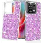 Techsuit - Sparkly Glitter - Xiaomi Redmi Note 13 Pro 5G / Poco X6 - Magenta