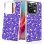 Techsuit - Sparkly Glitter - Xiaomi Redmi Note 13 Pro 5G / Poco X6 - Purple