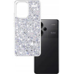 Techsuit - Sparkly Glitter - Xiaomi Redmi Note 13 Pro+ 5G - White