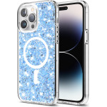 Techsuit - Sparkly Glitter MagSafe - iPhone 14 Pro - Blue