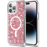 Techsuit - Sparkly Glitter MagSafe - iPhone 14 Pro Max - Pink