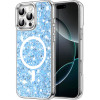 Techsuit - Sparkly Glitter MagSafe - iPhone 16 Pro - Blue