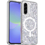 Techsuit - Sparkly Glitter MagSafe - Samsung Galaxy A36 5G / A56 5G - White