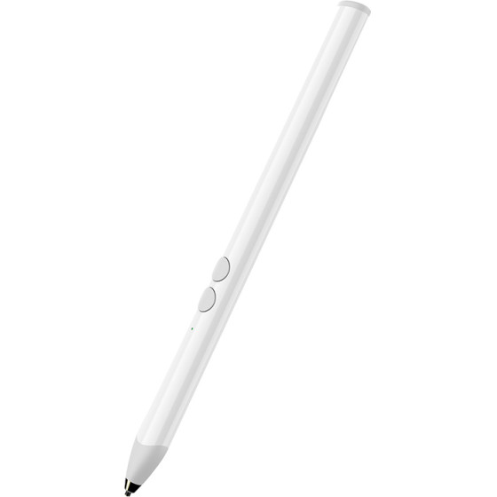 Techsuit - Stylus Pen (UA20) - for Phones and Tablets, Active, Bluetooth, Type-C, 105mAh, Aluminum Alloy - White - (UA20;WHITE)