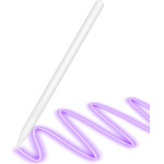 Techsuit - Stylus Pen - for iPad, Find My Pen App, Bluetooth, Type-C, Palm Rejection, Tilt Sensitivity, 130mAh - White - (V15)