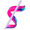 Techsuit - Stylus Pen - for iPad, Bluetooth, Type-C, 125mAh, Palm Rejection, Replaceable Apple Nib - Mystic Lilac - (AC10SH)