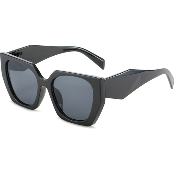 Techsuit - Sunglasses (3967) - for Women, PC Frame and Lens - Black / Gray