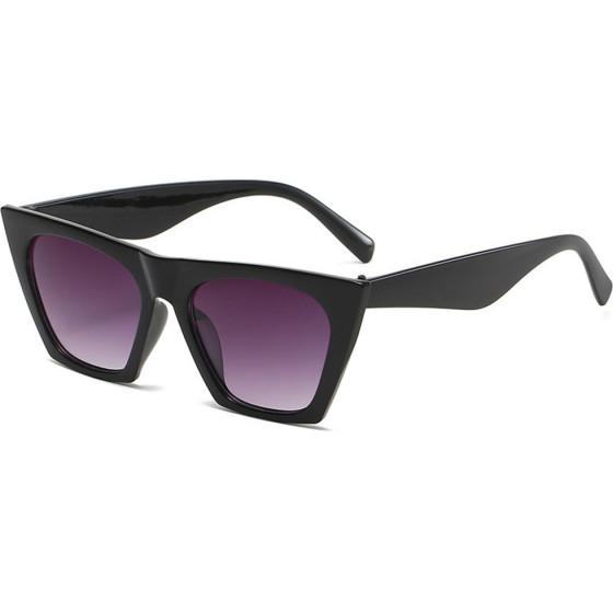 Techsuit - Sunglasses (5154) - for Women, PC Frame and Lens, Square - Black / Gradient - (5154;BLACK)