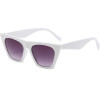 Techsuit - Sunglasses (5154) - for Women, PC Frame and Lens, Square - White / Gray - (5154;WHITE)