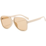 Techsuit - Sunglasses (98061) - UV Protection, for Women and Men - Beige / Tea