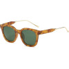 Techsuit - Sunglasses Polarised (2050) - for Women with UV Protection, Metal and PC - Green Leopard - (2050/GREEN LEOPARD)