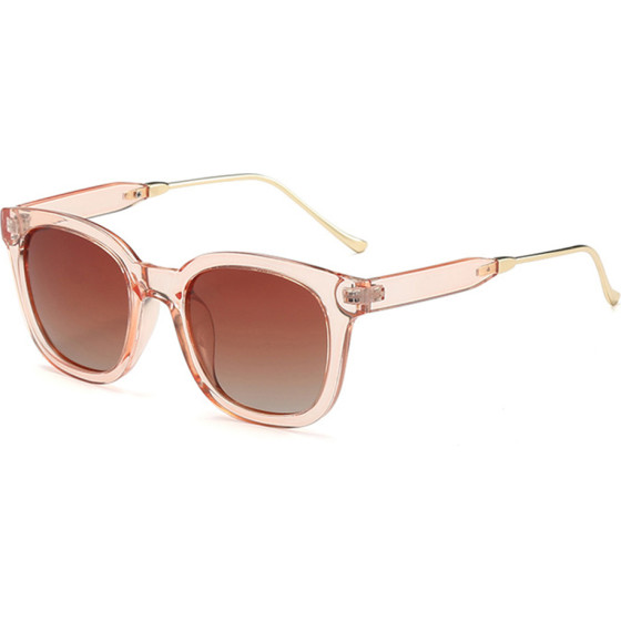 Techsuit - Sunglasses Polarised (2050) - for Women with UV Protection, Metal and PC - Brown - (2050/BROWN)