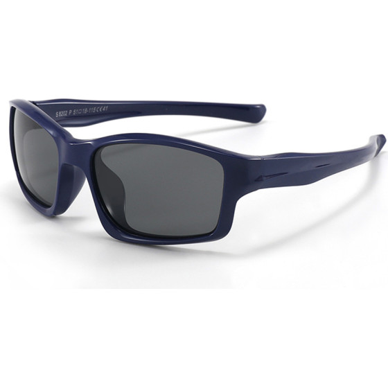 Techsuit - Sunglasses Polarised (8202-C41) - Sport Type, for Kids Between 3-5 Years - Navy Blue