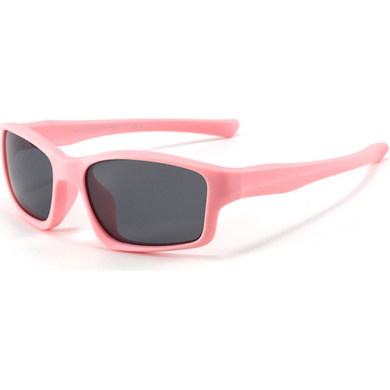 Techsuit - Sunglasses Polarised (8202-C22) - Sport Type, for Kids Between 3-5 Years - Pink