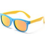 Techsuit - Sunglasses Polarised (D802) - for Kids Between 3-6 Years, UV Protection - Blue / Yellow / Orange