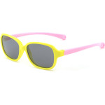 Techsuit - Sunglasses Polarised - for Babies - Bright Yellow / Pink - (8192-C2)