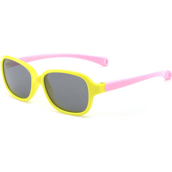 Techsuit - Sunglasses Polarised - for Babies - Bright Yellow / Pink - (8192-C2)