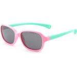 Techsuit - Sunglasses Polarised - for Babies - Pink / Green - (8192-C3)