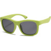 Techsuit - Sunglasses Polarised - for Babies, Square Shape, with Strap - Lime - (8306-C27)