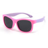 Techsuit - Sunglasses Polarised - for Babies, Square Shape, with Strap - Pink / Purple - (8306-C42)