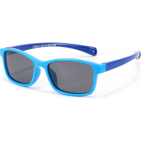 Techsuit - Sunglasses Polarised - for Kids Between 2-4 Years - Blue / Dark Blue - (8260-C29)