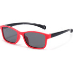 Techsuit - Sunglasses Polarised - for Kids Between 2-4 Years - Red / Black - (8260-C40)
