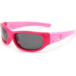 Techsuit - Sunglasses Polarised - Sport Type, Flexible, for Kids Between 3-6 Years - Rose Red / Pink - (800-C30)