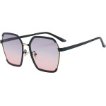 Techsuit - Sunglasses Polarised PC (191) - UV Protection - Black / Grey / Pink