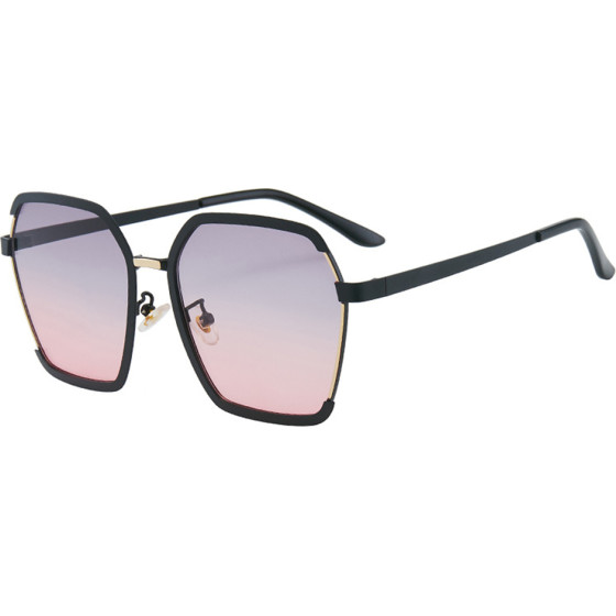 Techsuit - Sunglasses Polarised PC (191) - UV Protection - Black / Grey / Pink
