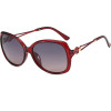 Techsuit - Sunglasses Polarised PC (2305-C3) - UV Protection - Wine Red
