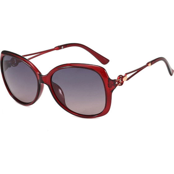 Techsuit - Sunglasses Polarised PC (2305-C3) - UV Protection - Wine Red