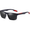 Techsuit - Sunglasses Polarised TR90 (MM101) - UV Protection - Matte Blue / Red
