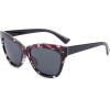 Techsuit - Sunglasses Polarised PC (OD8155-C4) - UV Protection - Flowers / Black