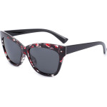 Techsuit - Sunglasses Polarised PC (OD8155-C4) - UV Protection - Flowers / Black