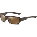 Techsuit - Sunglasses Polarised TR90 (MM108) - UV Protection - Brown - (MM108/BROWN)
