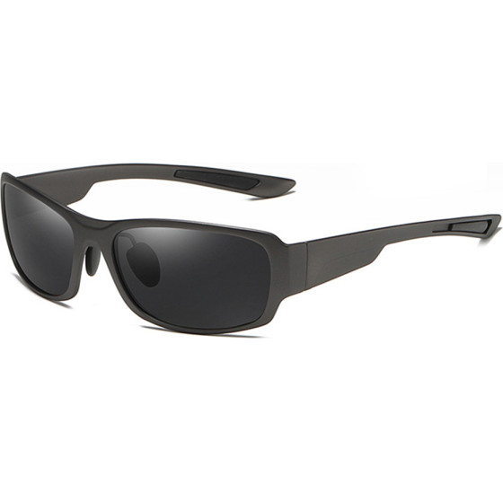 Techsuit - Sunglasses Polarised TR90 (MM108) - UV Protection - Matte Gray - (MM108/GRAY)