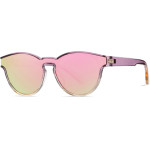 Techsuit - Sunglasses Polarised TR90 (TR7545) - UV Protection - Purple / Yellow / Pink