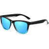 Techsuit - Sunglasses Polarized (0717) - for Men, with UV Protection - Gradient Black / Blue