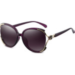 Techsuit - Sunglasses Polarized (1384) - for Women with UV Protection, PC - Purple