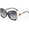 Techsuit - Sunglasses Polarized (1722) - for Women with UV Protection, PC - Black / Gray