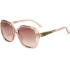Techsuit - Sunglasses Polarized (5599) - for Women with UV Protection, PC - Brown