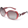 Techsuit - Sunglasses Polarized - for Women with UV Protection, PC - Red - (2962)